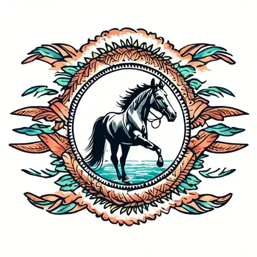 Mini Maui Armband With Horse