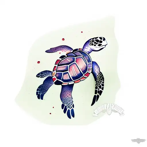 Turtle Watercolour