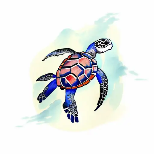 Turtle Watercolour
