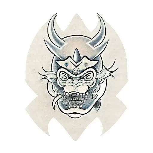Male Oni Mask