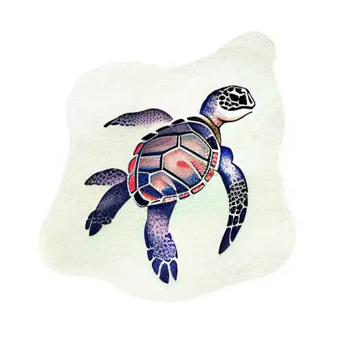 Turtle Watercolour