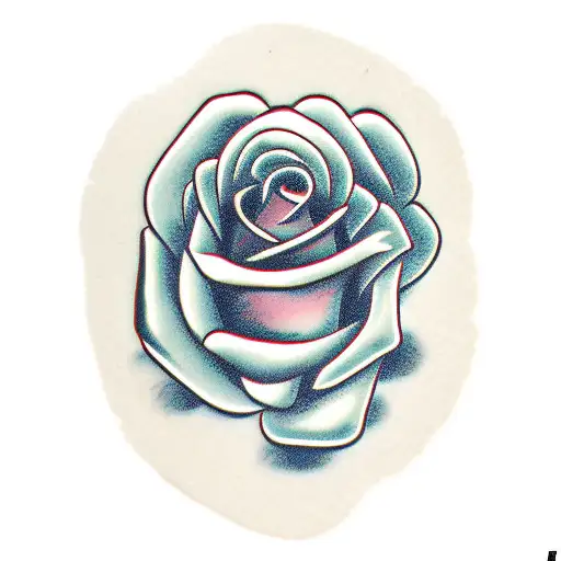 Rose With Money And Bullet