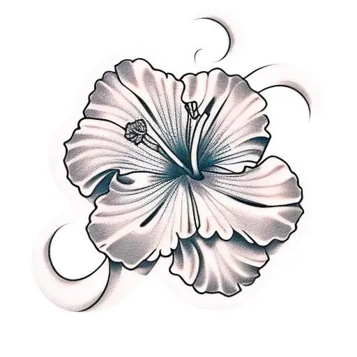 Script Hibiscus Wave