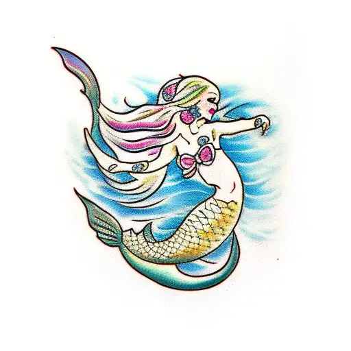 Three Beautiful Mermaids