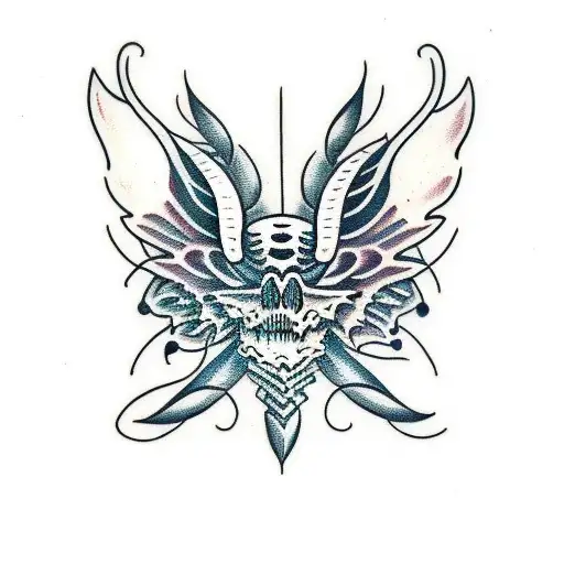 Ancient Deathhead Moth