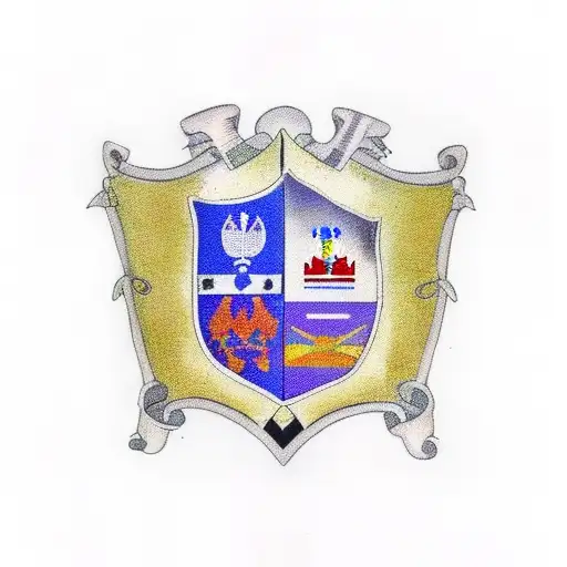 Haitian Flag Shield With Date 07-09-1991 - 03-06-2023 To Honor My Bro Th Re Death