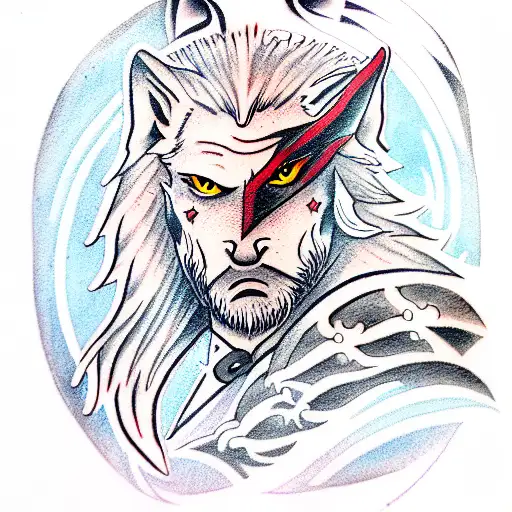 Wolf Witcher Geralt Of Rivia Beautiful For A Girl