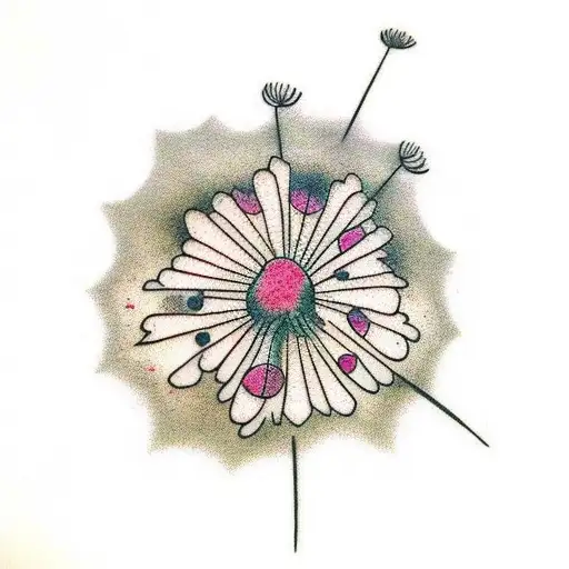 Cherry Blossom Dandelion