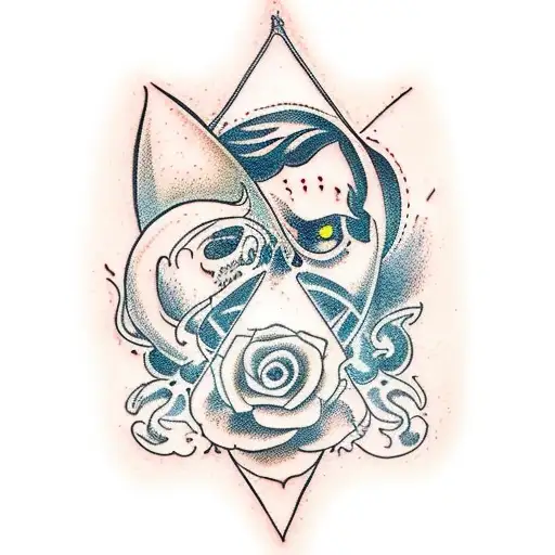 Dagger Through Stack Of Books