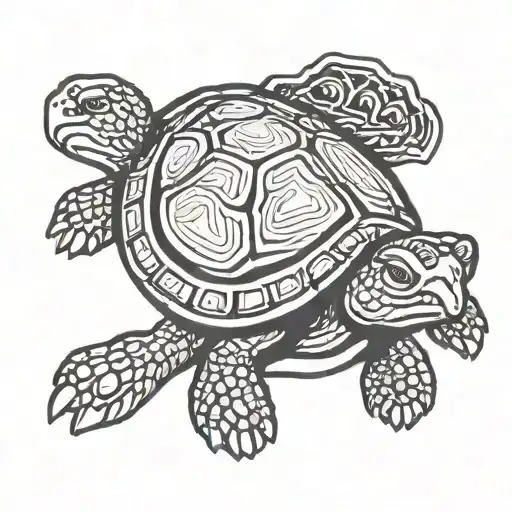 Turtle With Crashpad Climbing