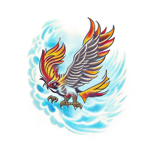 Phoenix Bird For The Men