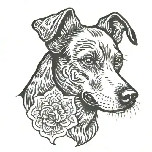 Dog Head American Traditional