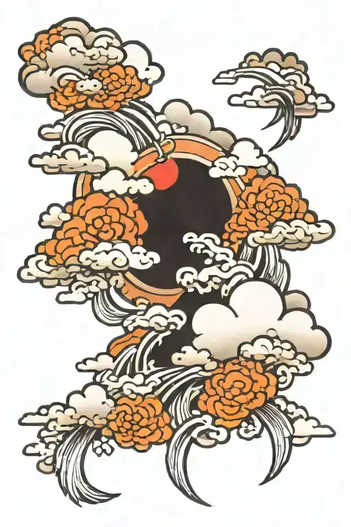 Japanese Cloud Artwork