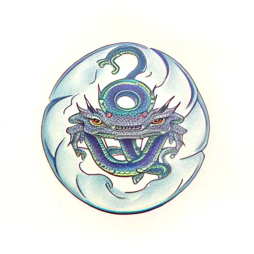 Serpent Dragon Fourorbs