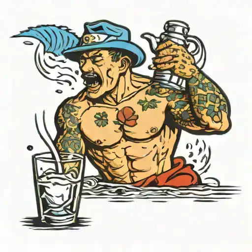 Drink Water And Do Pushups