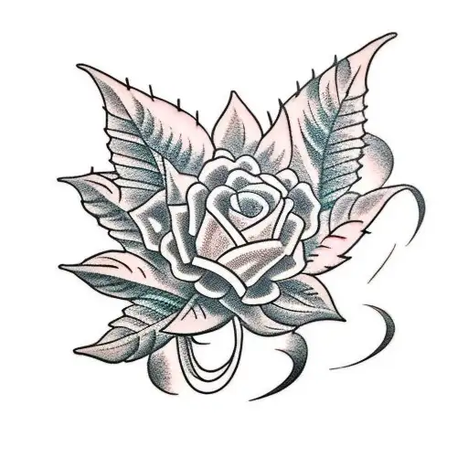 Arm Tattoo Of A Gothic Climbing Plant