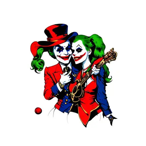 Harleyquin And Joker