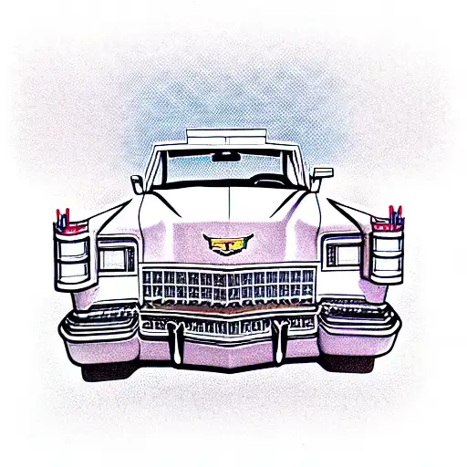 Cadillac Car Fletwood 1985