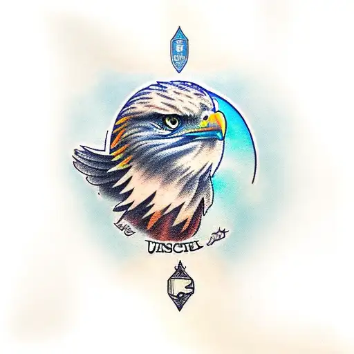 Rick Astley Riding An Eagle