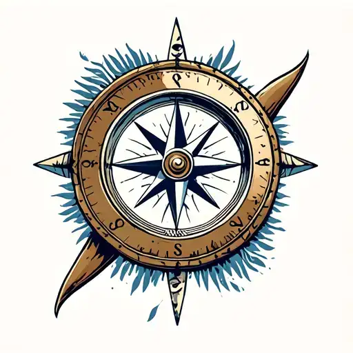 Compass In The Style