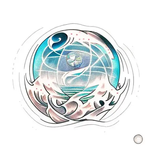 A Crystal Ball Revealing A Hidden World Of Adventure And Discovery