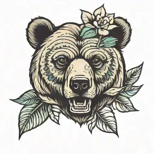Tropical Bear Head