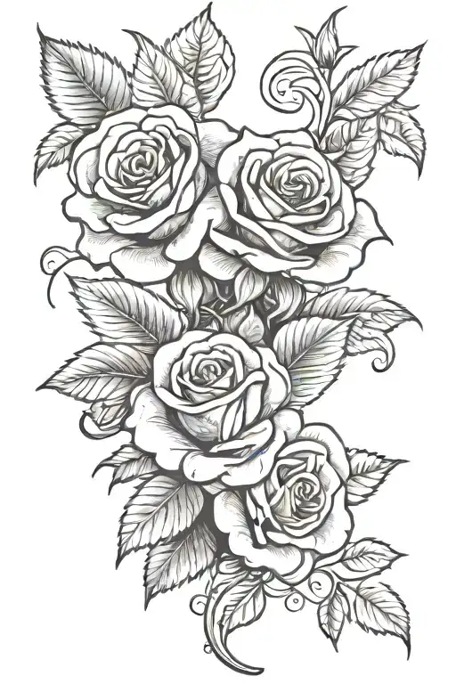 Rose Sleave With Date