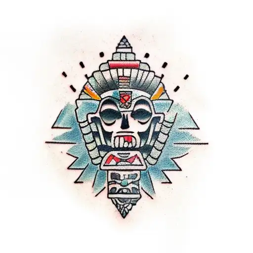 Aztec Warrior Americanized