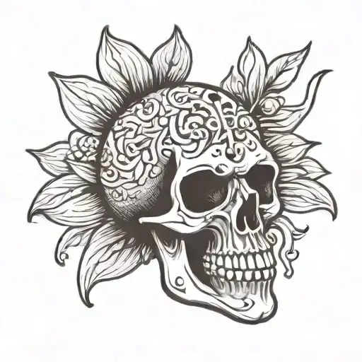 Skull With Quote Underneath