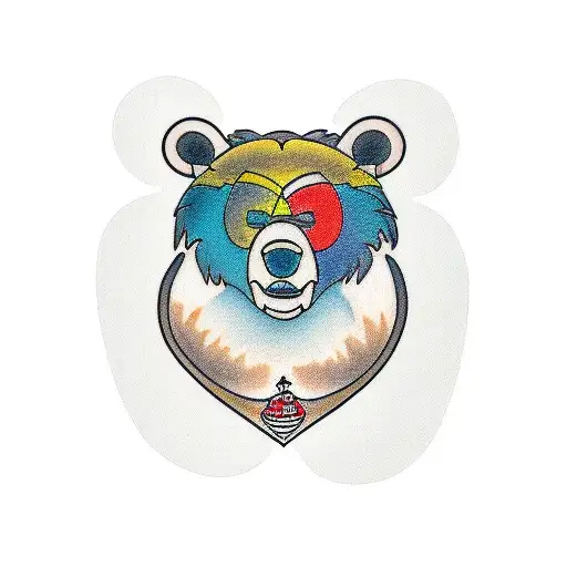 Papa Bear With 3 Cubs