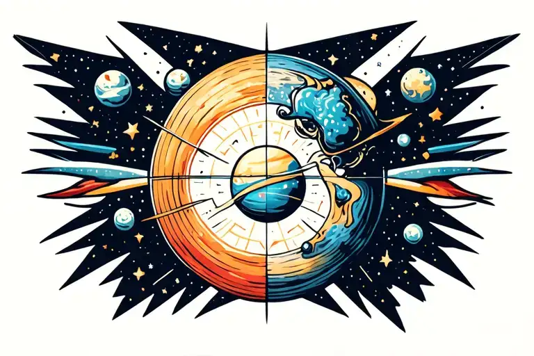 Star Geometry Planet