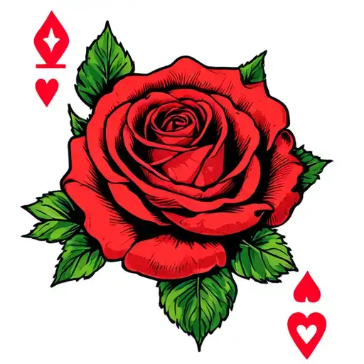 Jack Of Hearts Rose Sunrise