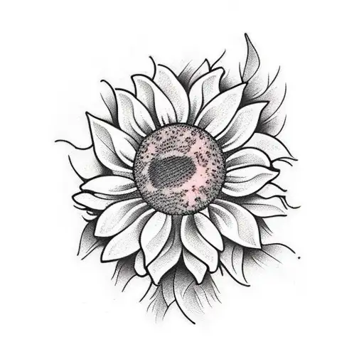 Sunflower With Roses