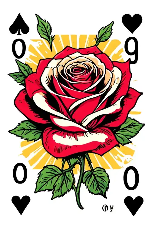 Jack Of Hearts Rose Sunrise Integrated