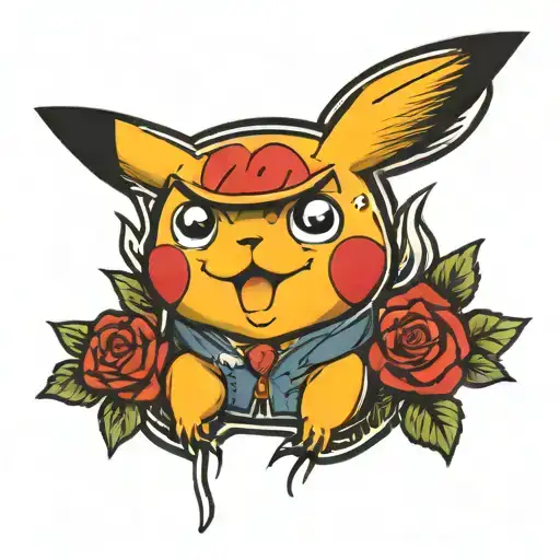 Gangster Pikachu