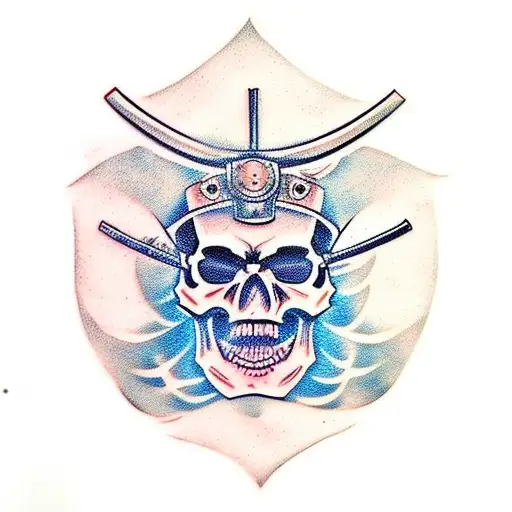 Skull Head Samurai