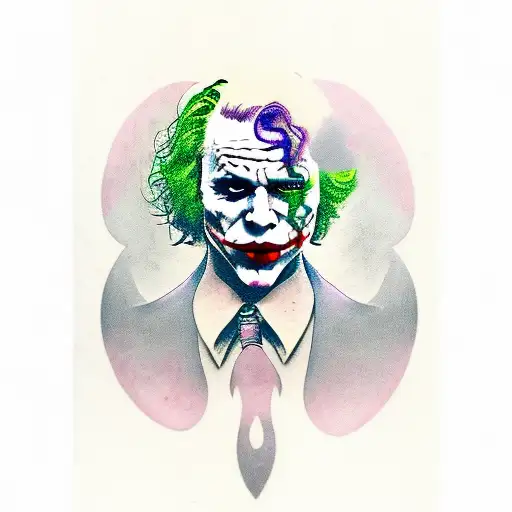 Heath Ledger Joker Full Body Why So Serious