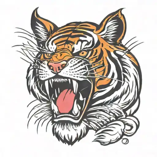 Angry Tiger Old School