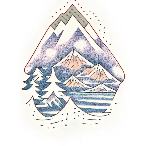 Nature Mountains Daughters Faith