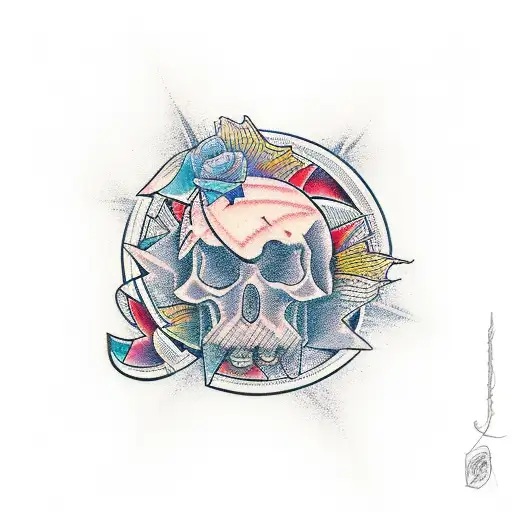 An Abstract Representation Of The Art Of Expression