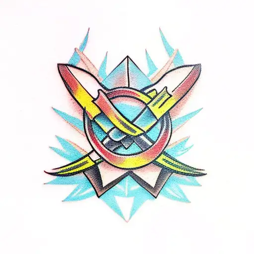 Bow And Arrow Ribbon