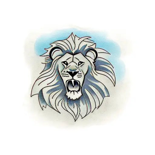 Father And Son Lions