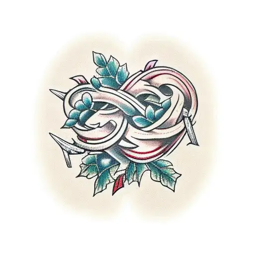 Thorny Vine Half Sleeve