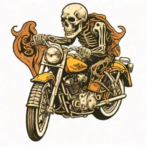 Motorcycle Skeleton
