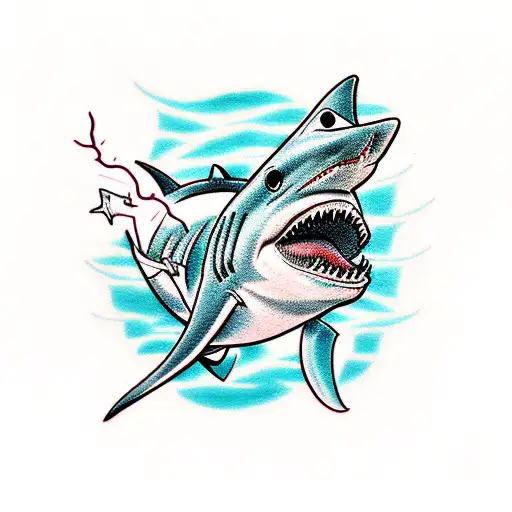 Shark And Lightning