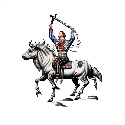 Rocking Horse Bison Gun Rham