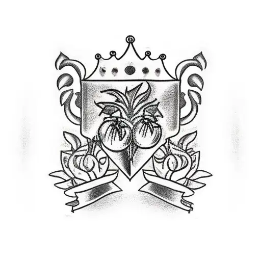 Tomato Plant With Crown On It