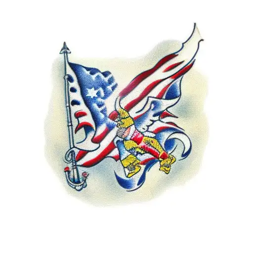 Patriotic Military Sleve