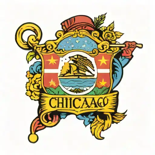 City Of Chicago Flag