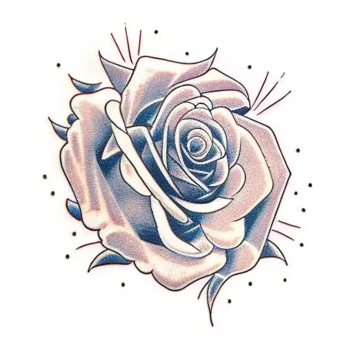 Rose And Carnation In One